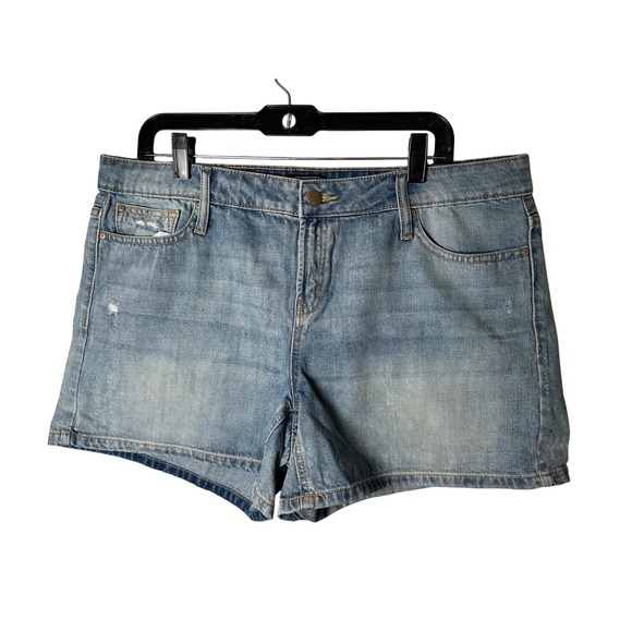 GAP Pants - Gap Denim Shorts Women's Size 16 Blue Distressed Wash Casual Everyday